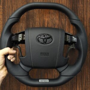 Анатомический руль с центральной частью, без подогрева на Toyota Land cruiser 200 дорест, тундра ......